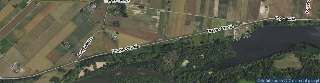 Zdjęcie satelitarne Liszyno-Czernie ul.