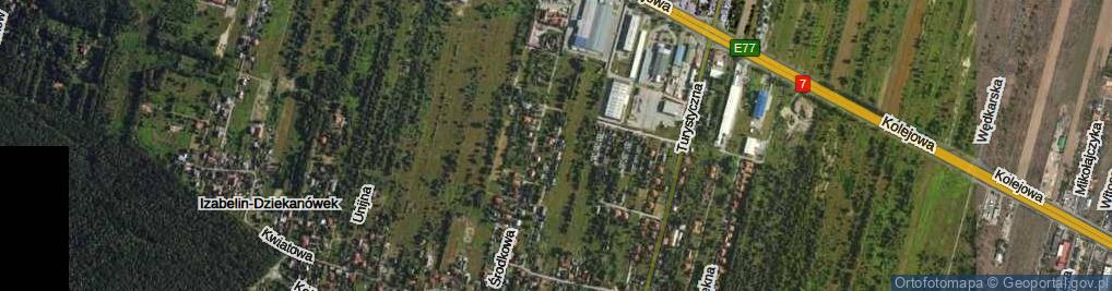 Zdjęcie satelitarne Lipińskiego Klemensa, plut. ul.