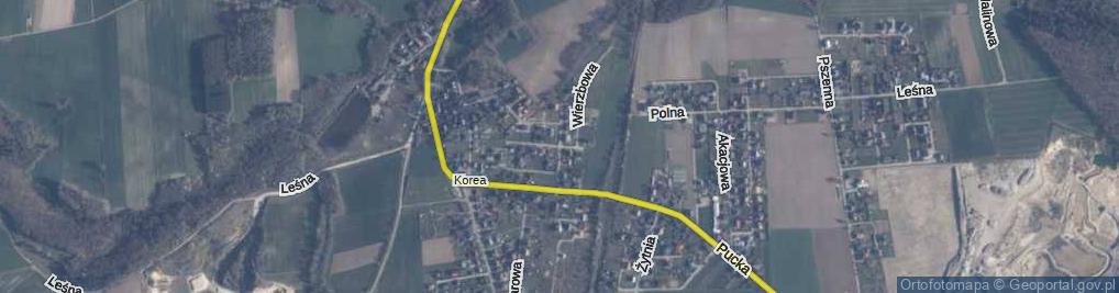Zdjęcie satelitarne Lipowa ul.