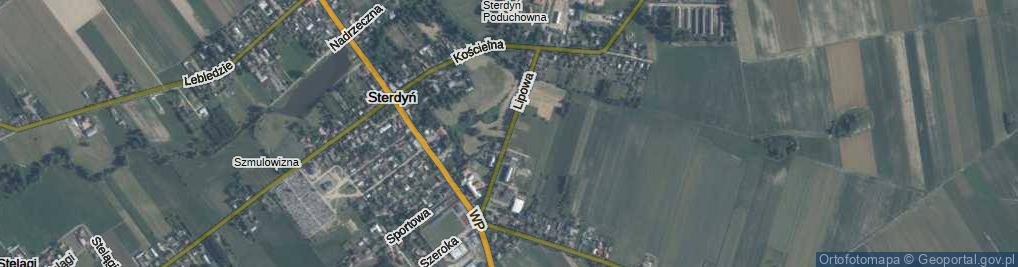 Zdjęcie satelitarne Lipowa ul.