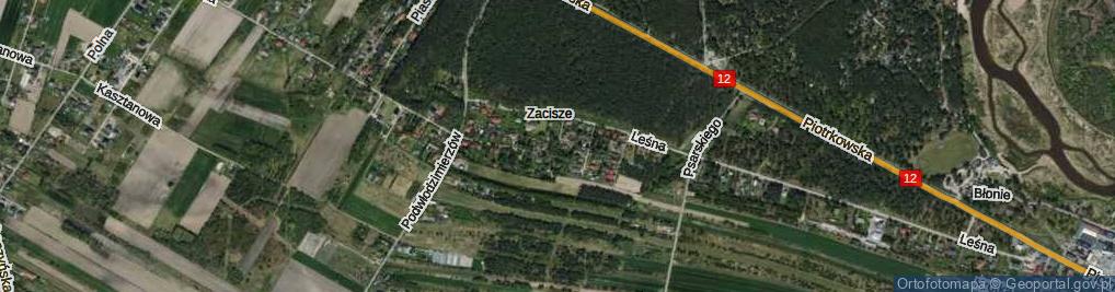 Zdjęcie satelitarne Lipowa ul.