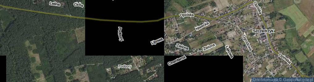 Zdjęcie satelitarne Lipowa ul.