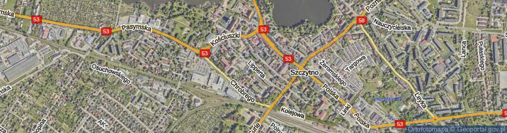Zdjęcie satelitarne Lipperta Jana ul.