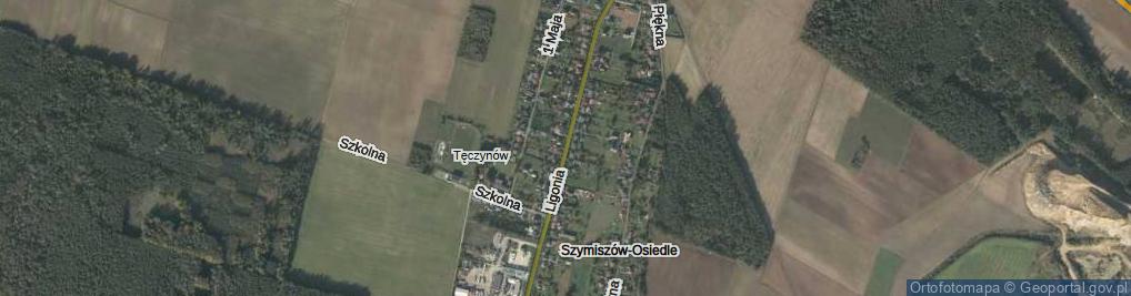 Zdjęcie satelitarne Ligonia Juliusza ul.