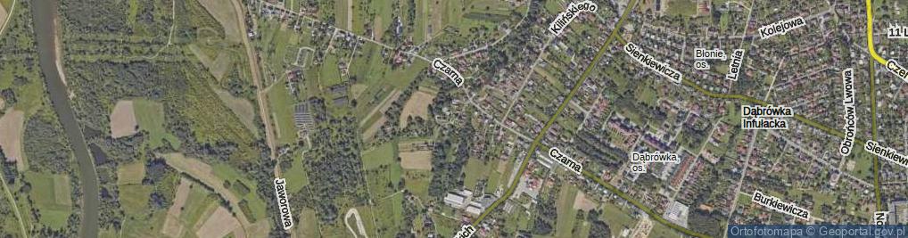 Zdjęcie satelitarne Lisia ul.