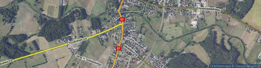 Zdjęcie satelitarne Lipowa ul.