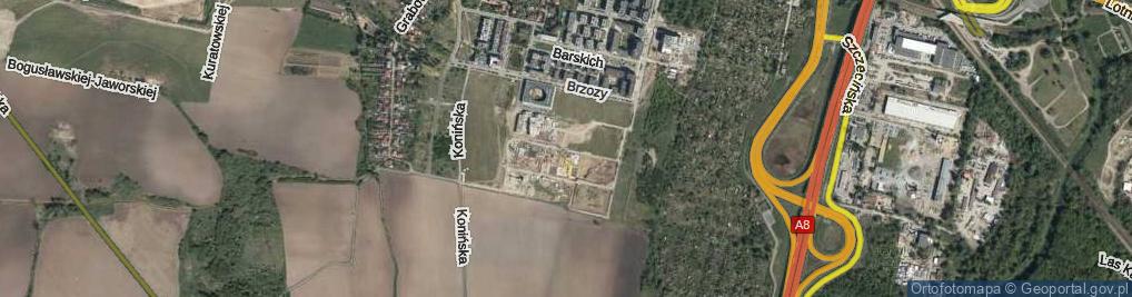 Zdjęcie satelitarne Lipińskiego-Szczedronia Witolda ul.