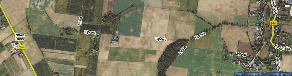 Zdjęcie satelitarne Lipowa ul.