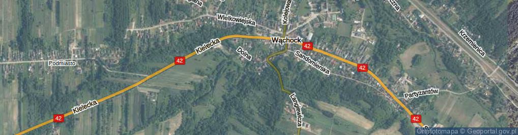 Zdjęcie satelitarne Lipowa ul.