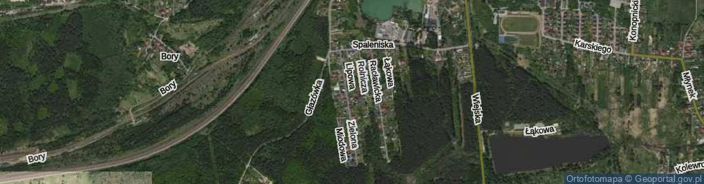 Zdjęcie satelitarne Lipowa ul.