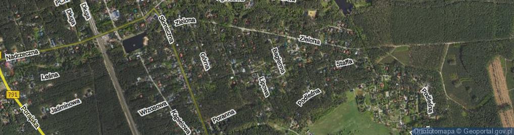 Zdjęcie satelitarne Lipowa ul.