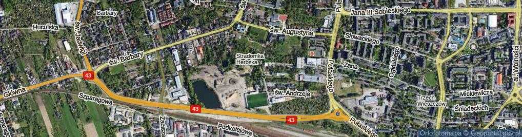 Zdjęcie satelitarne Loretańska ul.