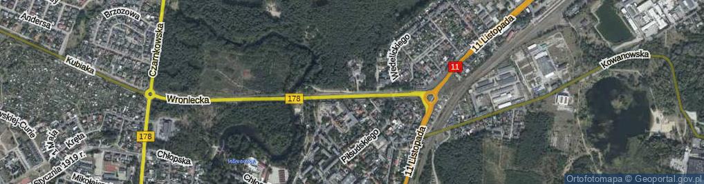 Zdjęcie satelitarne Łopatyńskiego Konstantego ul.