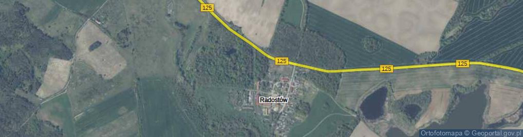 Zdjęcie satelitarne Lotników ul.