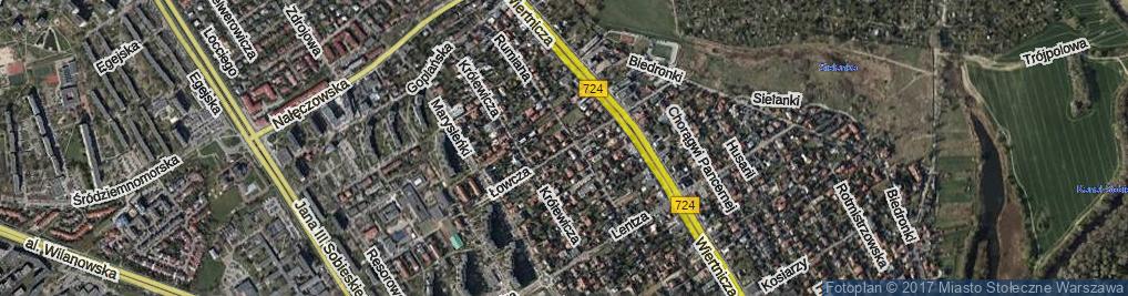 Zdjęcie satelitarne Łowcza ul.