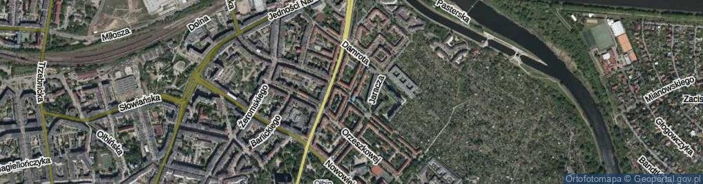 Zdjęcie satelitarne Lompy Józefa ul.