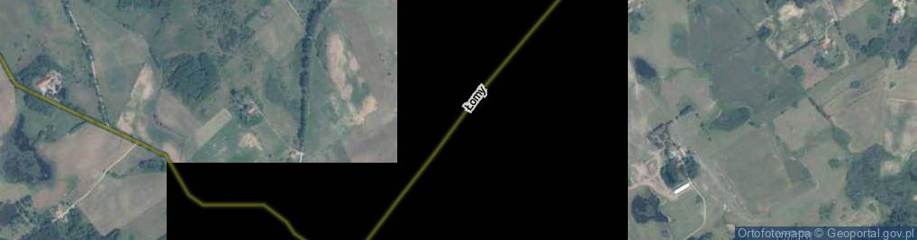 Zdjęcie satelitarne Łomy ul.