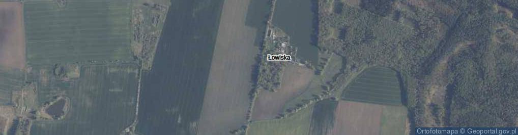 Zdjęcie satelitarne Łowiska ul.