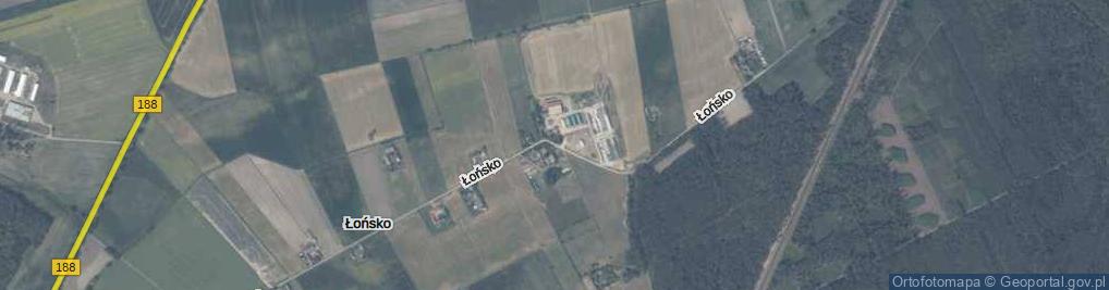 Zdjęcie satelitarne Łońsko ul.