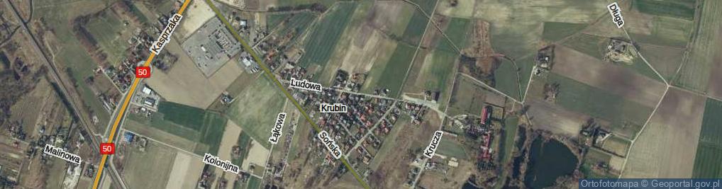Zdjęcie satelitarne Ludowa ul.