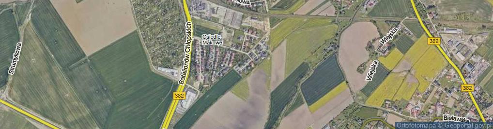 Zdjęcie satelitarne Lutosławskiego Witolda ul.