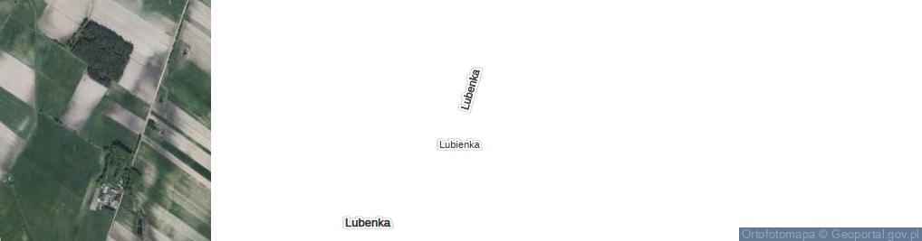 Zdjęcie satelitarne Lubenka ul.