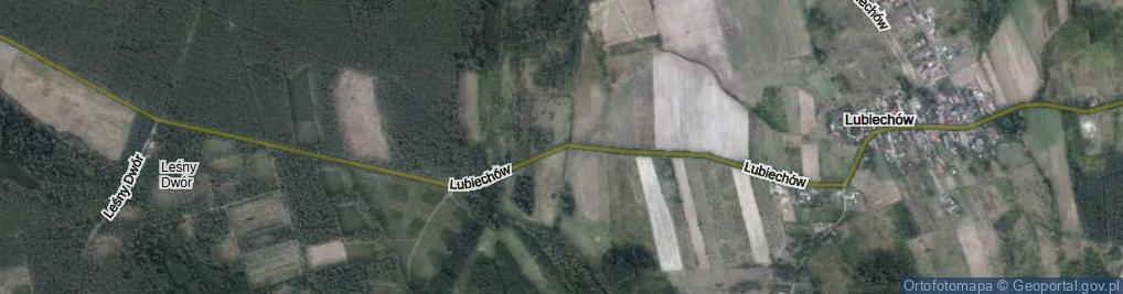 Zdjęcie satelitarne Lubiechów ul.