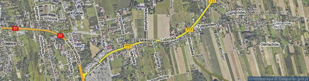 Zdjęcie satelitarne Lubelska ul.