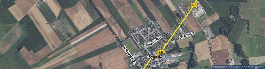 Zdjęcie satelitarne Łukasińskiego Waleriana, mjr. ul.