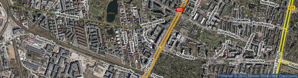 Zdjęcie satelitarne Lutniowa ul.