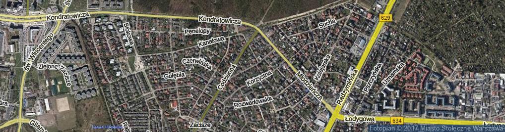 Zdjęcie satelitarne Łukasiewicza Ignacego ul.