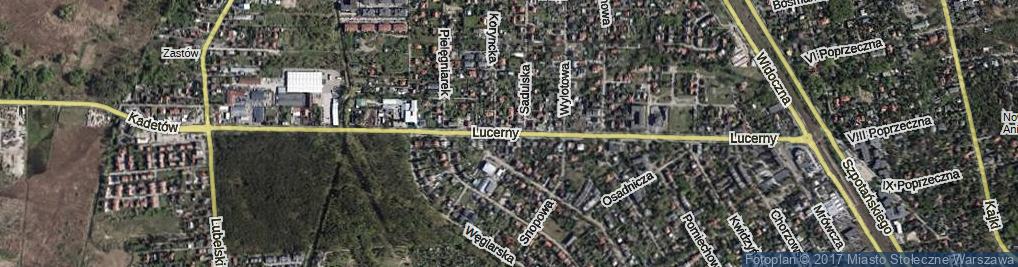 Zdjęcie satelitarne Lucerny ul.