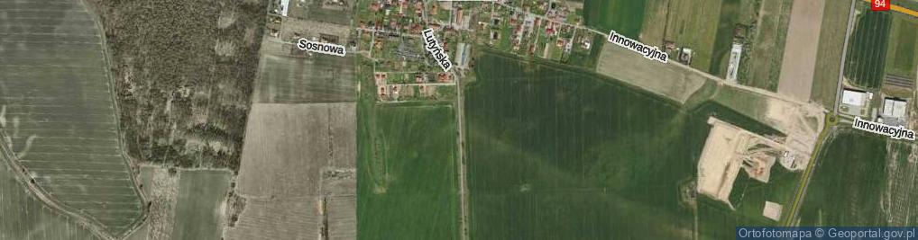 Zdjęcie satelitarne Lutyńska ul.