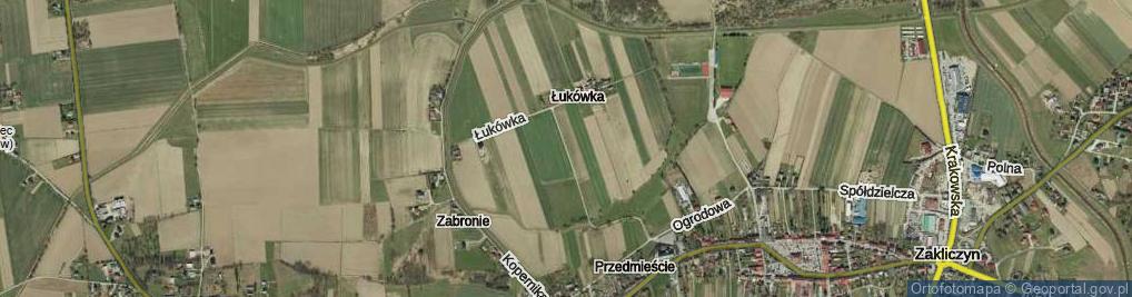 Zdjęcie satelitarne Łukówka ul.