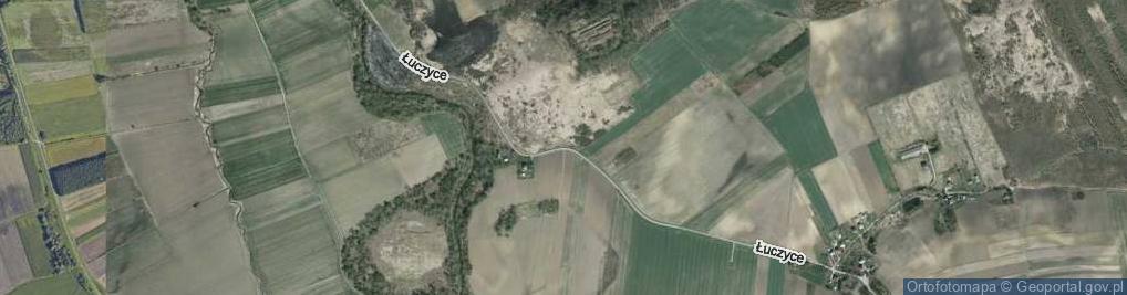 Zdjęcie satelitarne Łuczyce ul.
