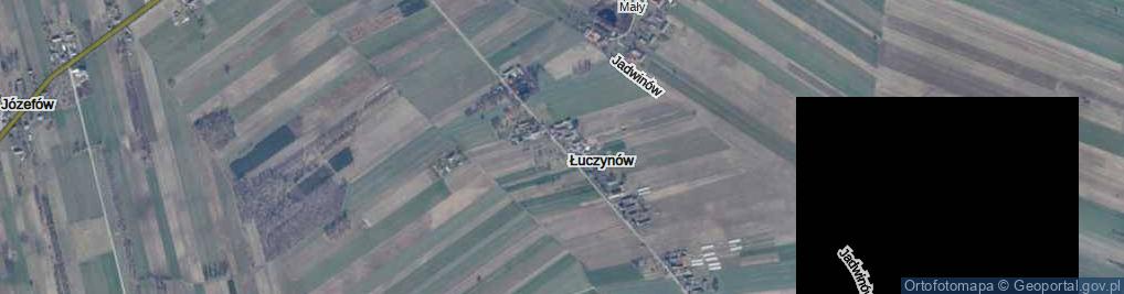 Zdjęcie satelitarne Łuczynów ul.