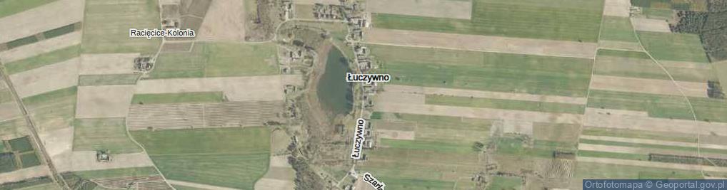 Zdjęcie satelitarne Łuczywno ul.