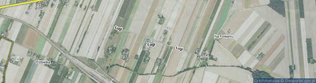 Zdjęcie satelitarne Ługi ul.