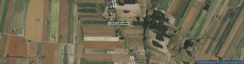 Zdjęcie satelitarne Łuszczanówek ul.
