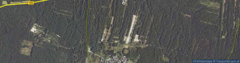 Zdjęcie satelitarne Łutowiec ul.