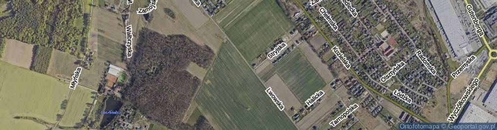 Zdjęcie satelitarne Lwowska ul.