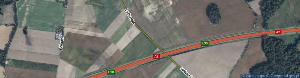 Zdjęcie satelitarne Lwówecka ul.