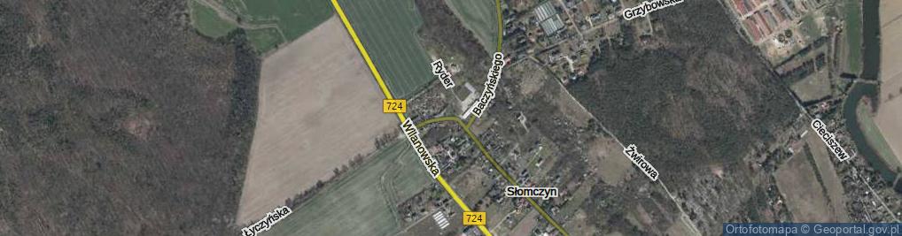 Zdjęcie satelitarne Łyczyńska ul.