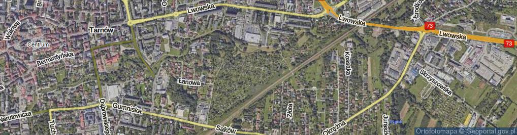 Zdjęcie satelitarne Łyczków ul.