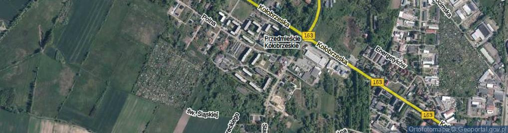 Zdjęcie satelitarne Malinowskiego Bronisława ul.