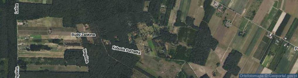 Zdjęcie satelitarne Makowa ul.