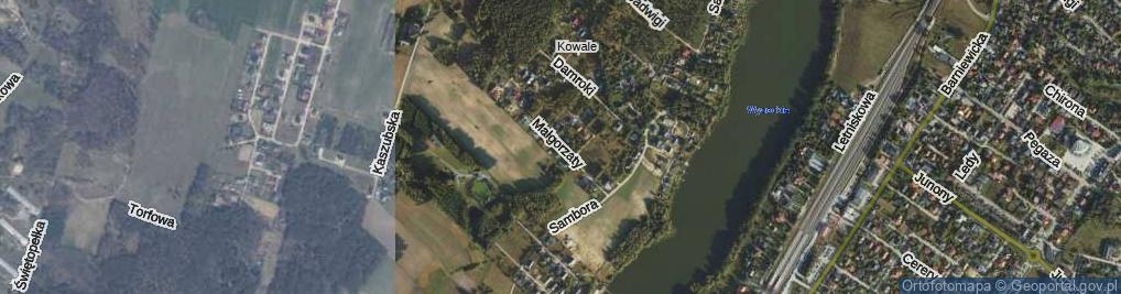 Zdjęcie satelitarne Małgorzaty ul.