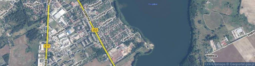 Zdjęcie satelitarne Mazurska ul.