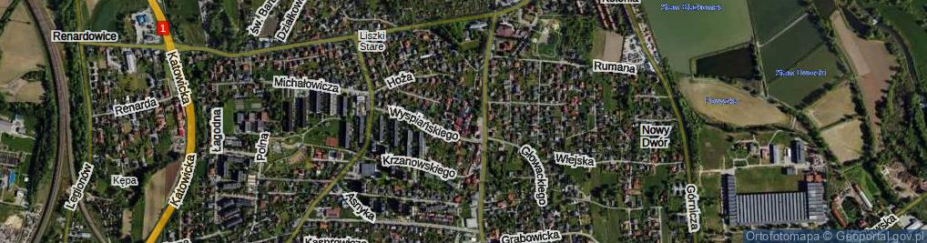 Zdjęcie satelitarne Malczewskiego Jacka ul.