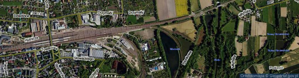 Zdjęcie satelitarne Marianki ul.